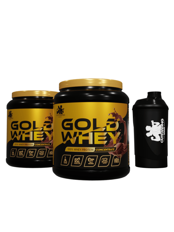 2X Whey Protein & Free Shaker combi