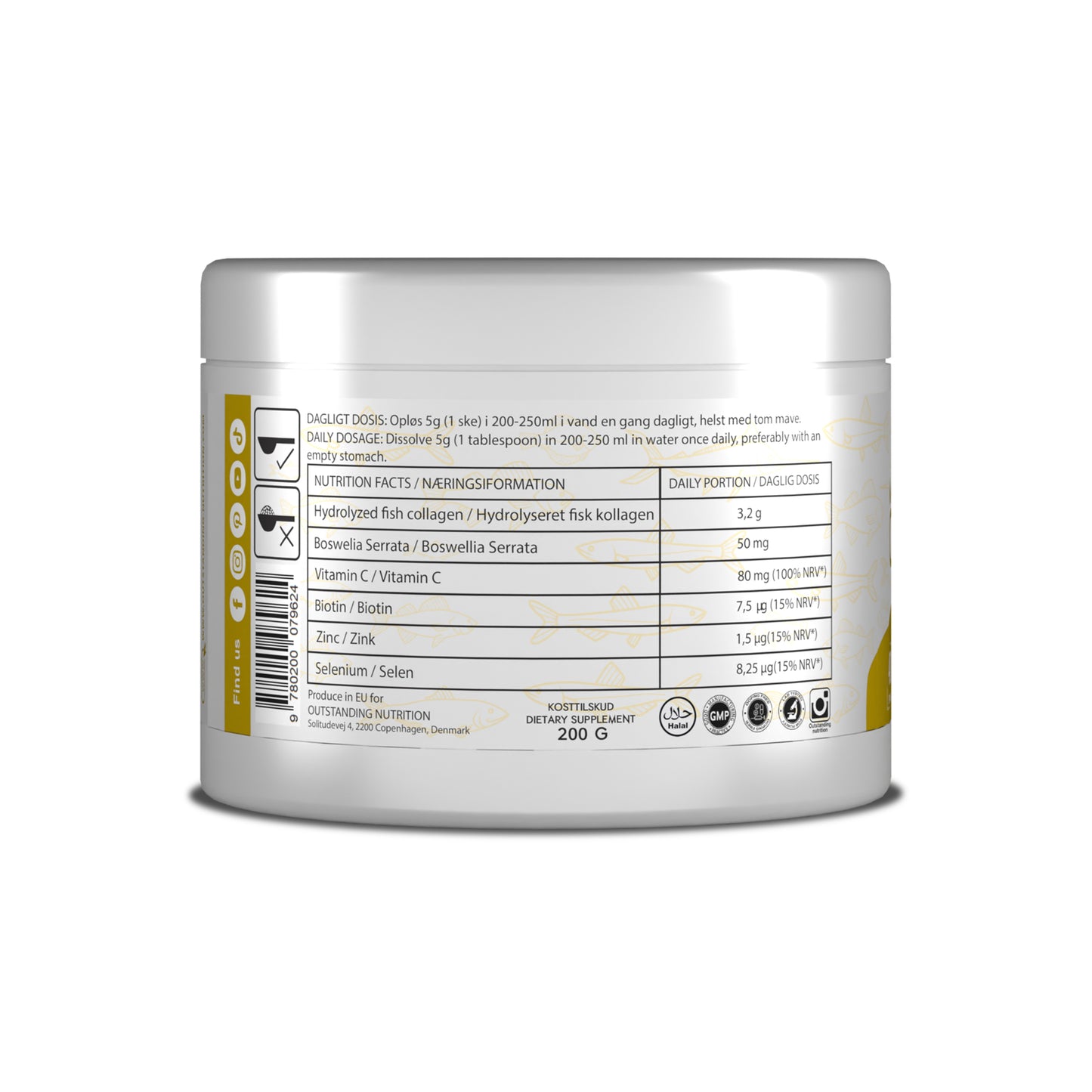 Marine kollagen 200 g