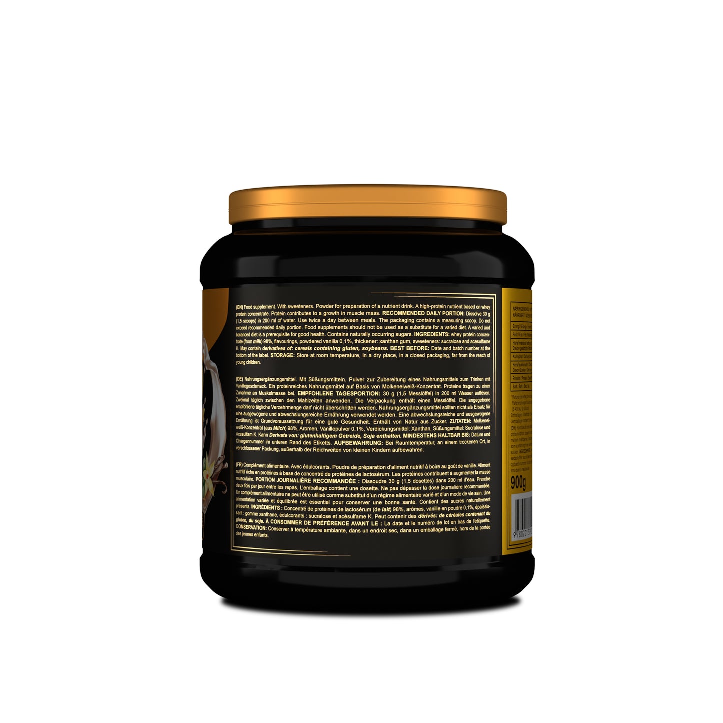 100% Valleprotein 900g