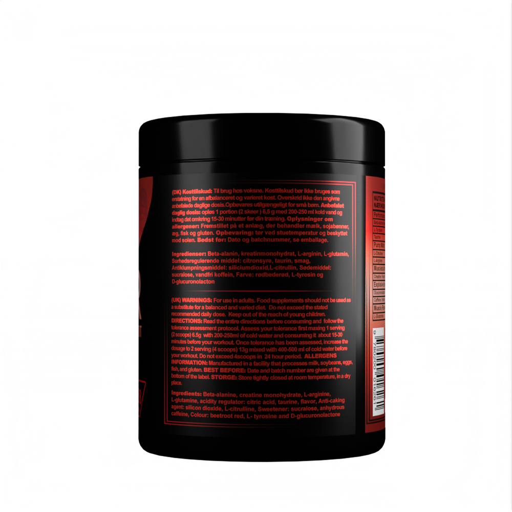 Xtreme Valor Pre-Workout